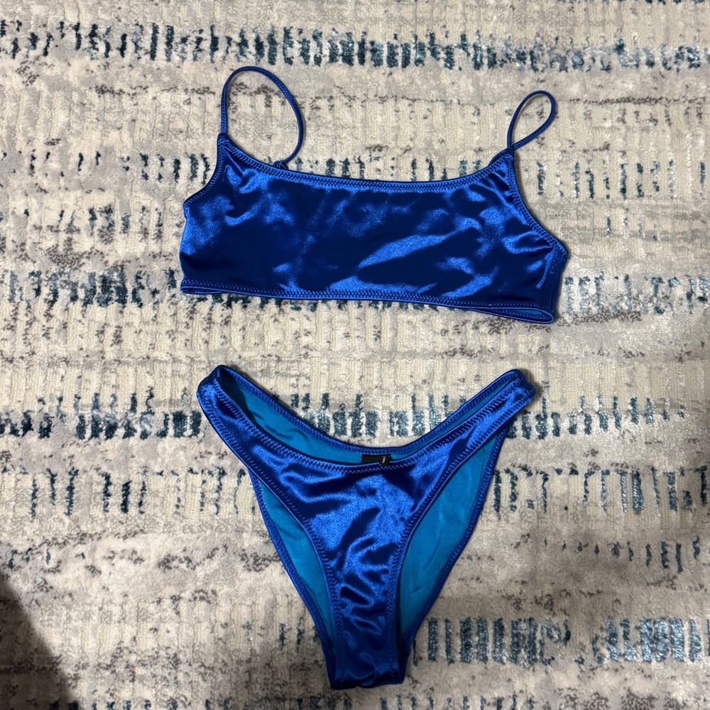 Triangl Blue Bikini